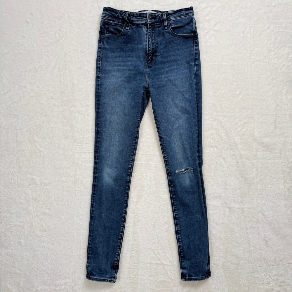 Abercrombie & Fitch Jeans Womens 27 4R Blue‎ Super Skinny High Rise